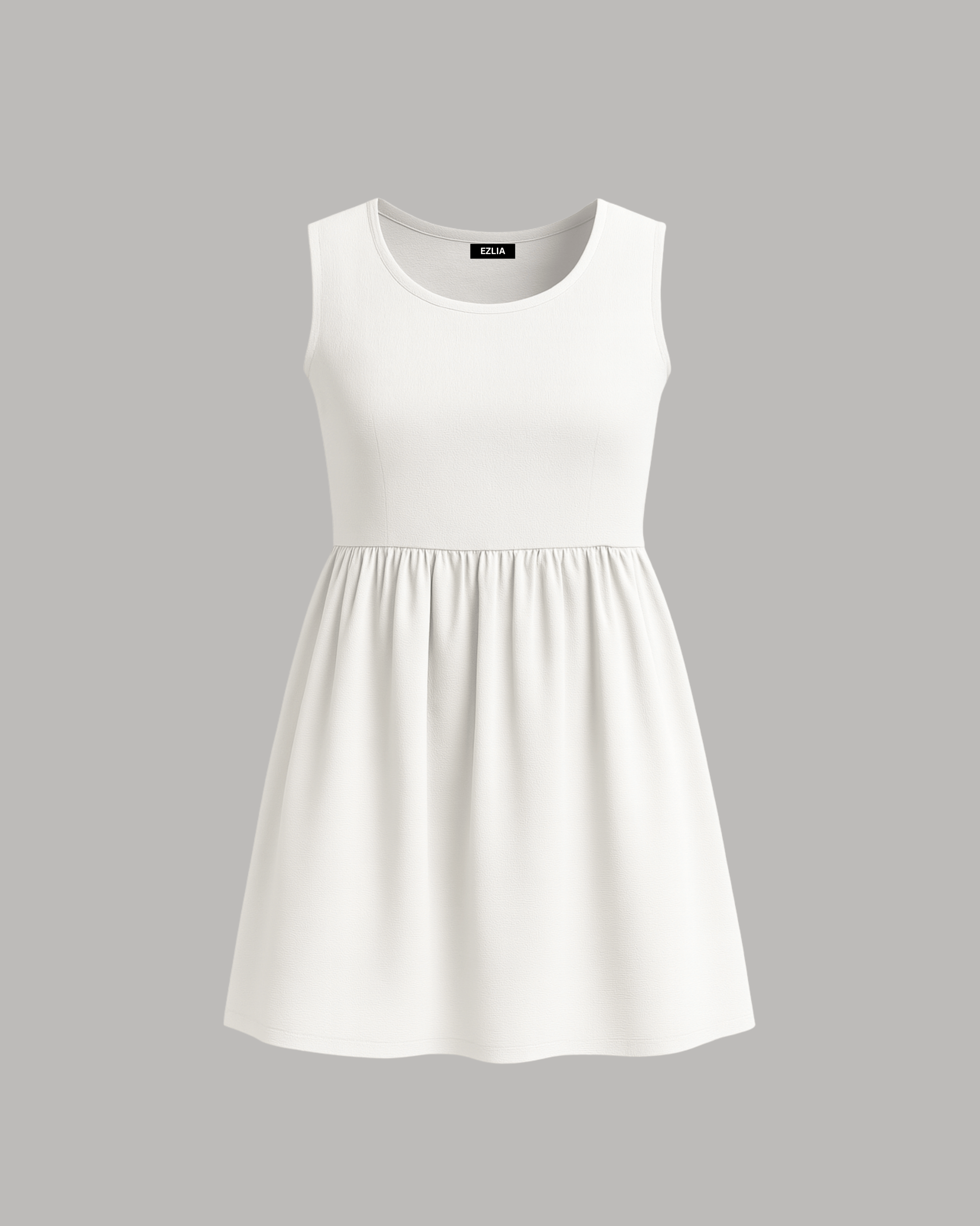 White Mini Dress for Women