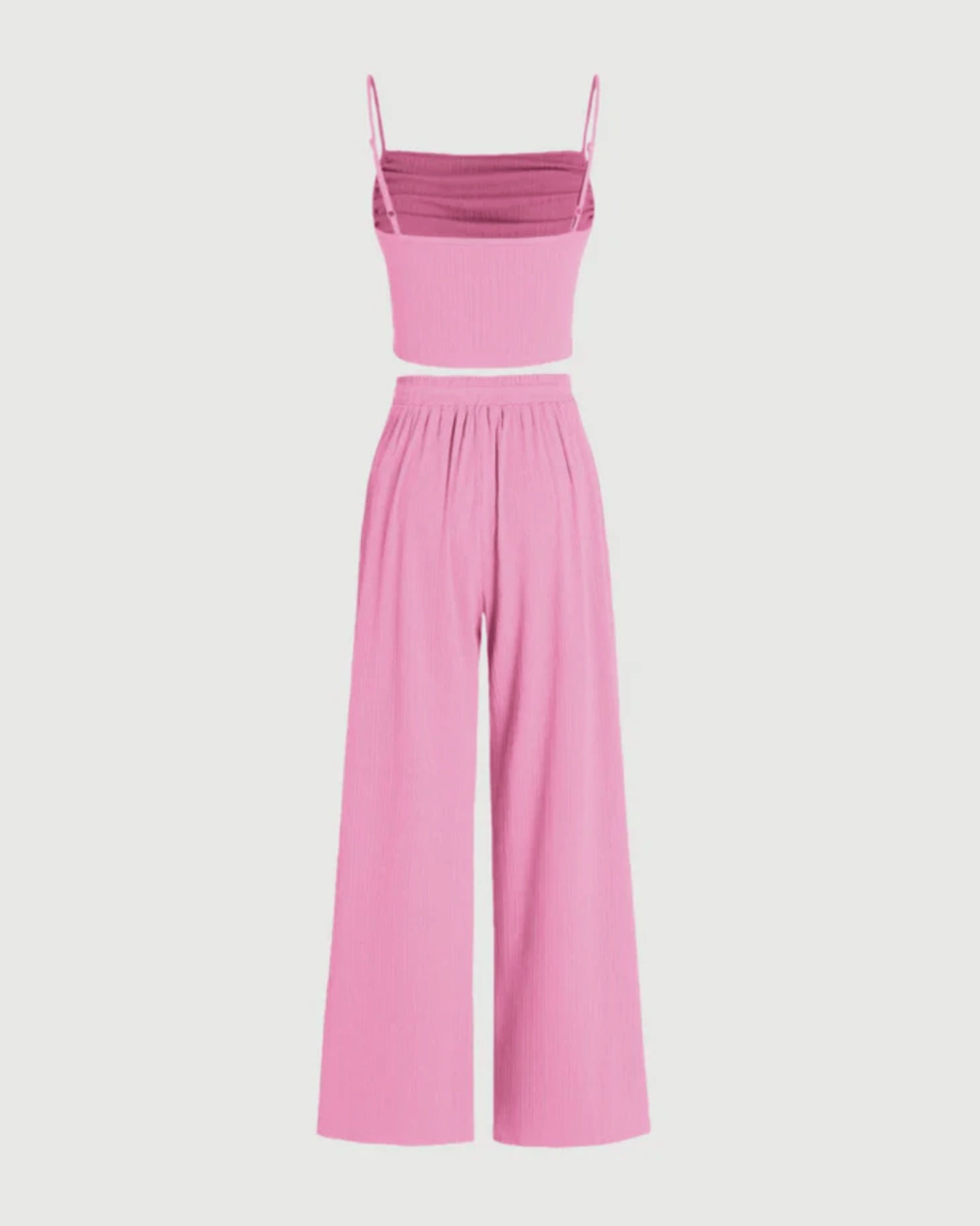 Pink Cami  Co-Ord Set