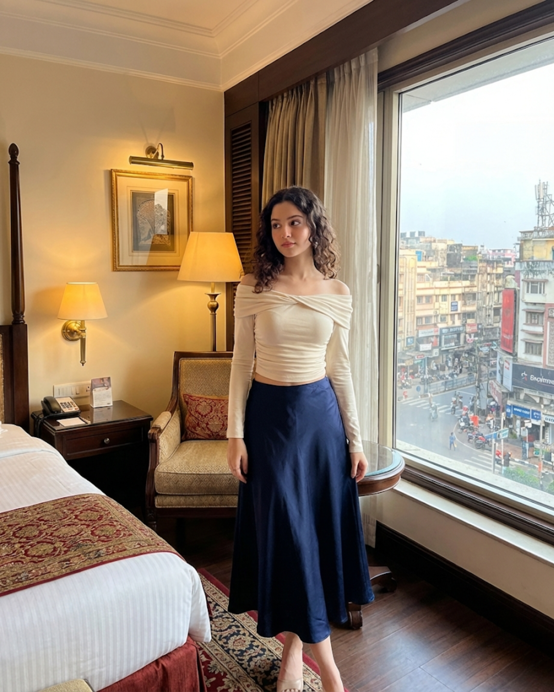 TwistBloom Urban Chic Long Sleeve - Cream