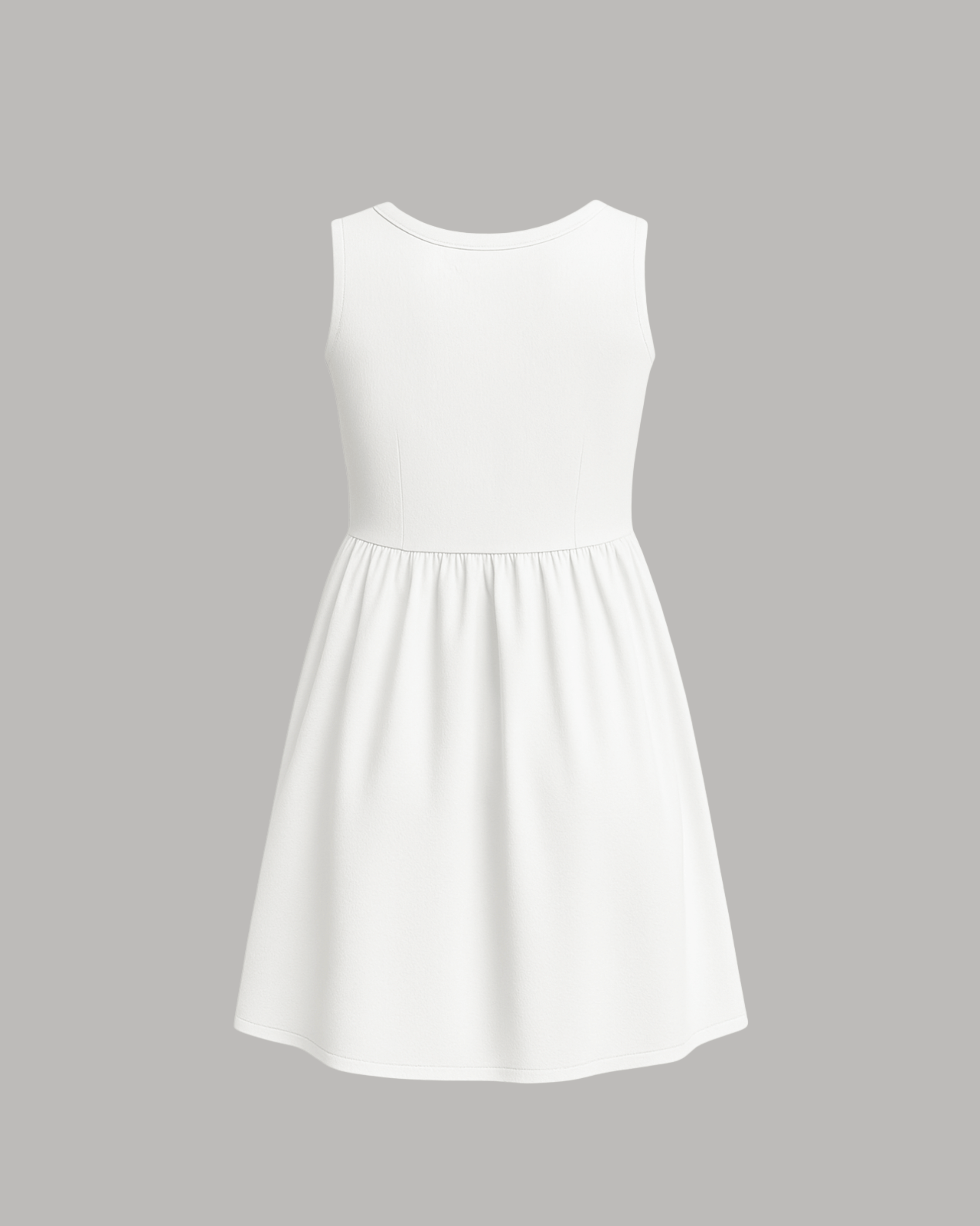 White Mini Dress for Women