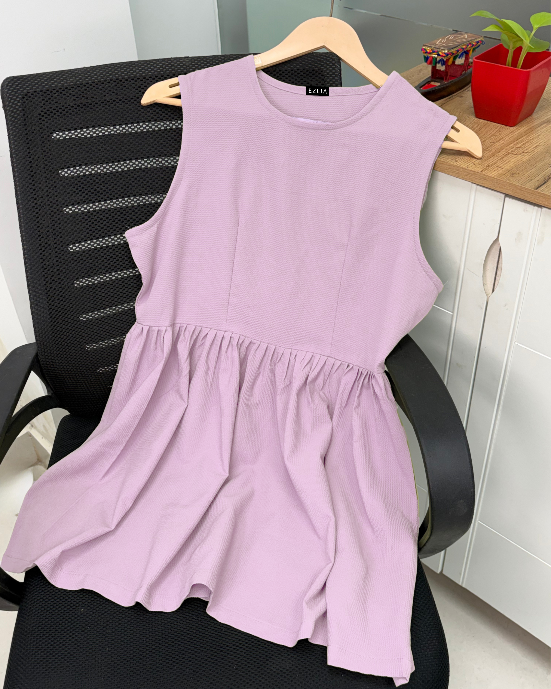 Purple Mini Dress for Women