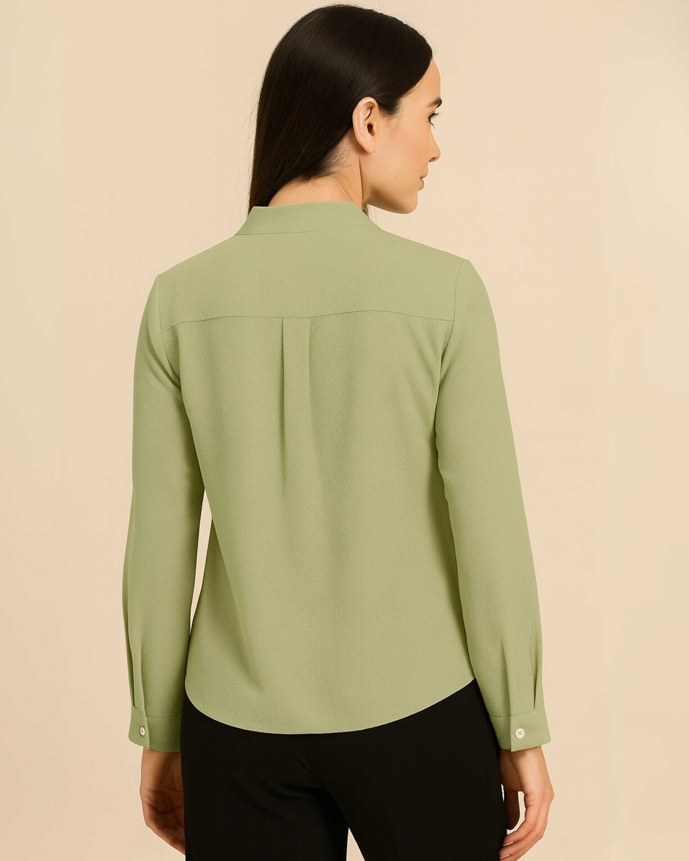 Women’s Long-Sleeve V-Neck Top
