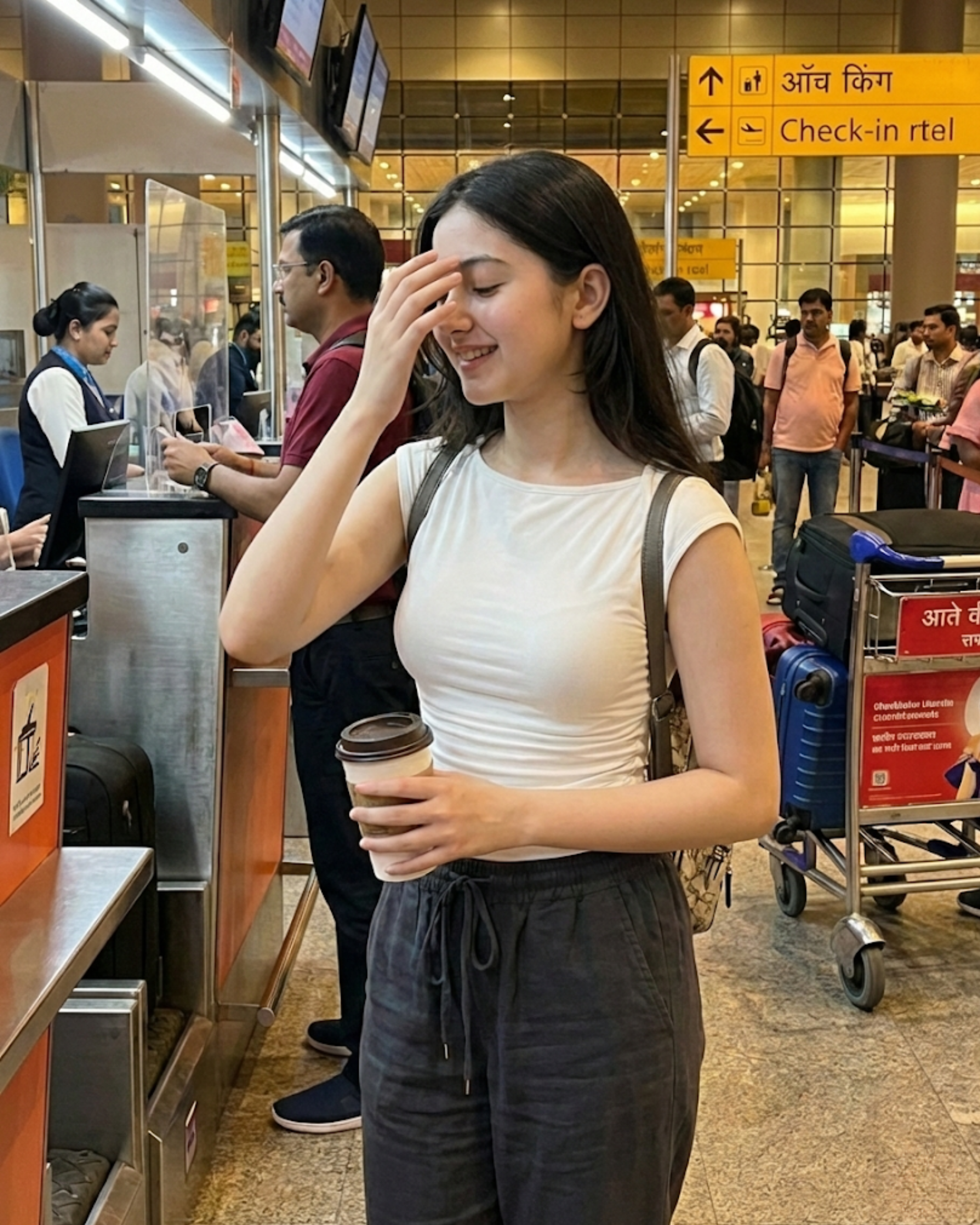 White Ruched Knit Crop Top