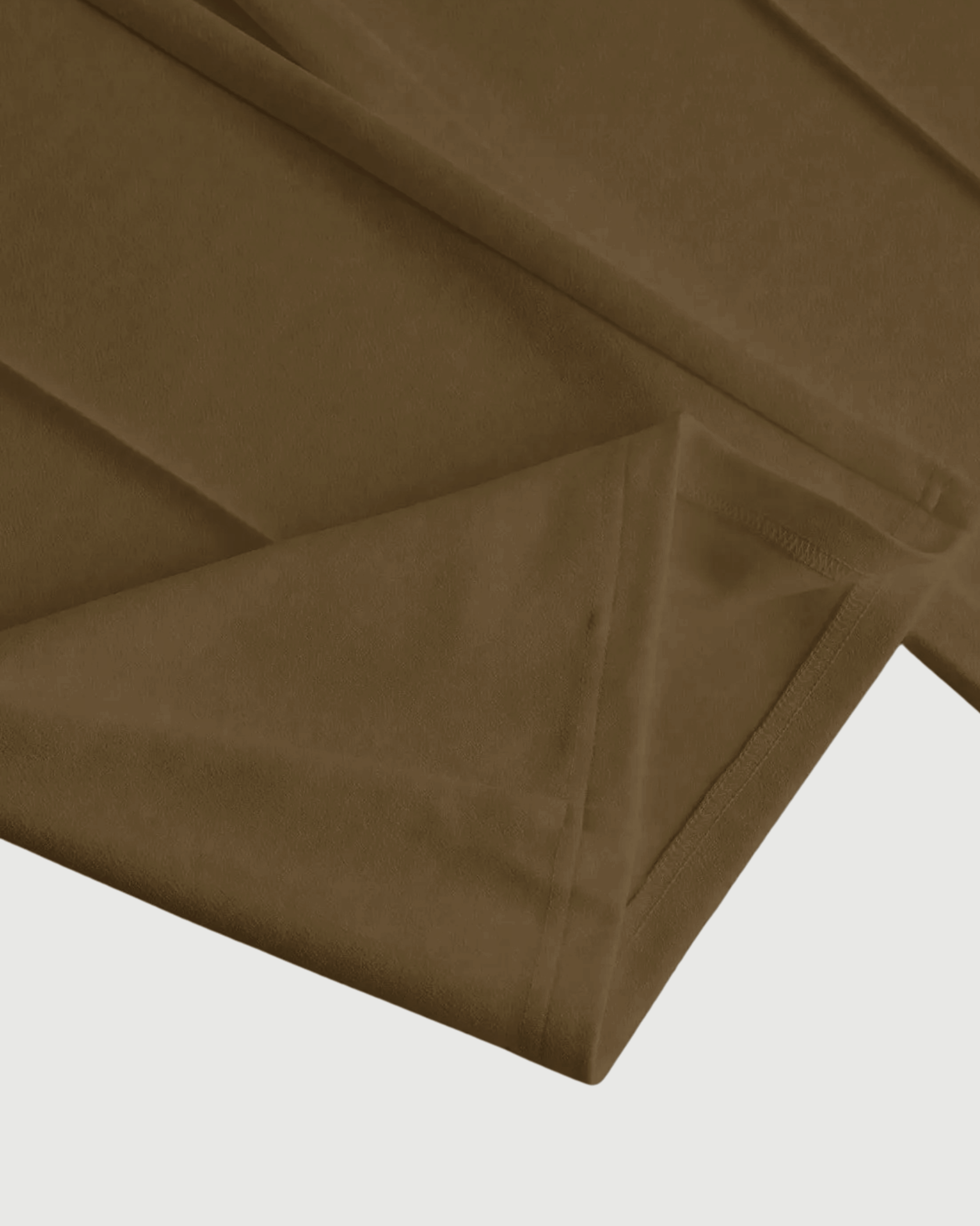Brown High-Waist Trousers