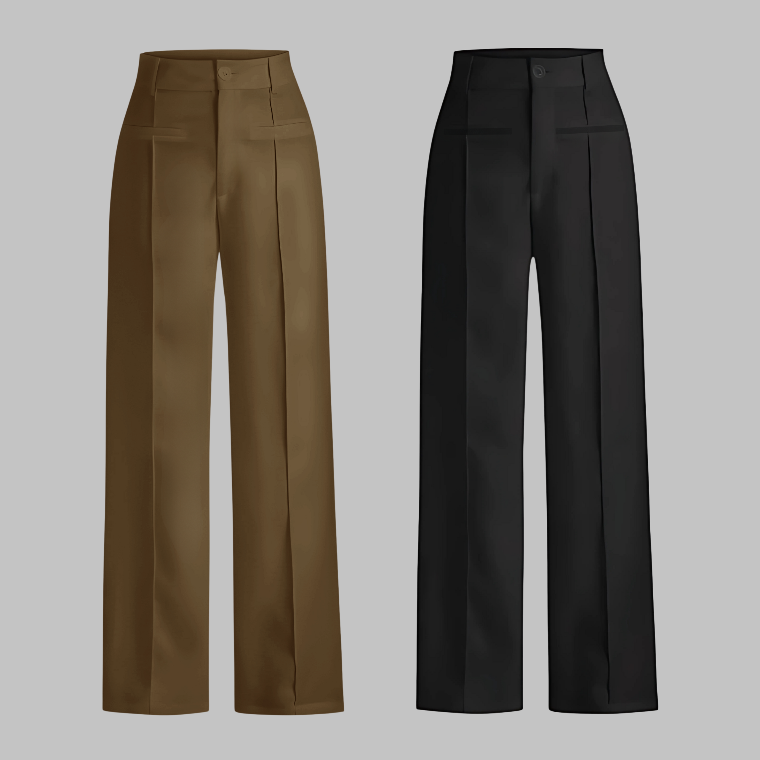 Combo – Black & Brown Trousers
