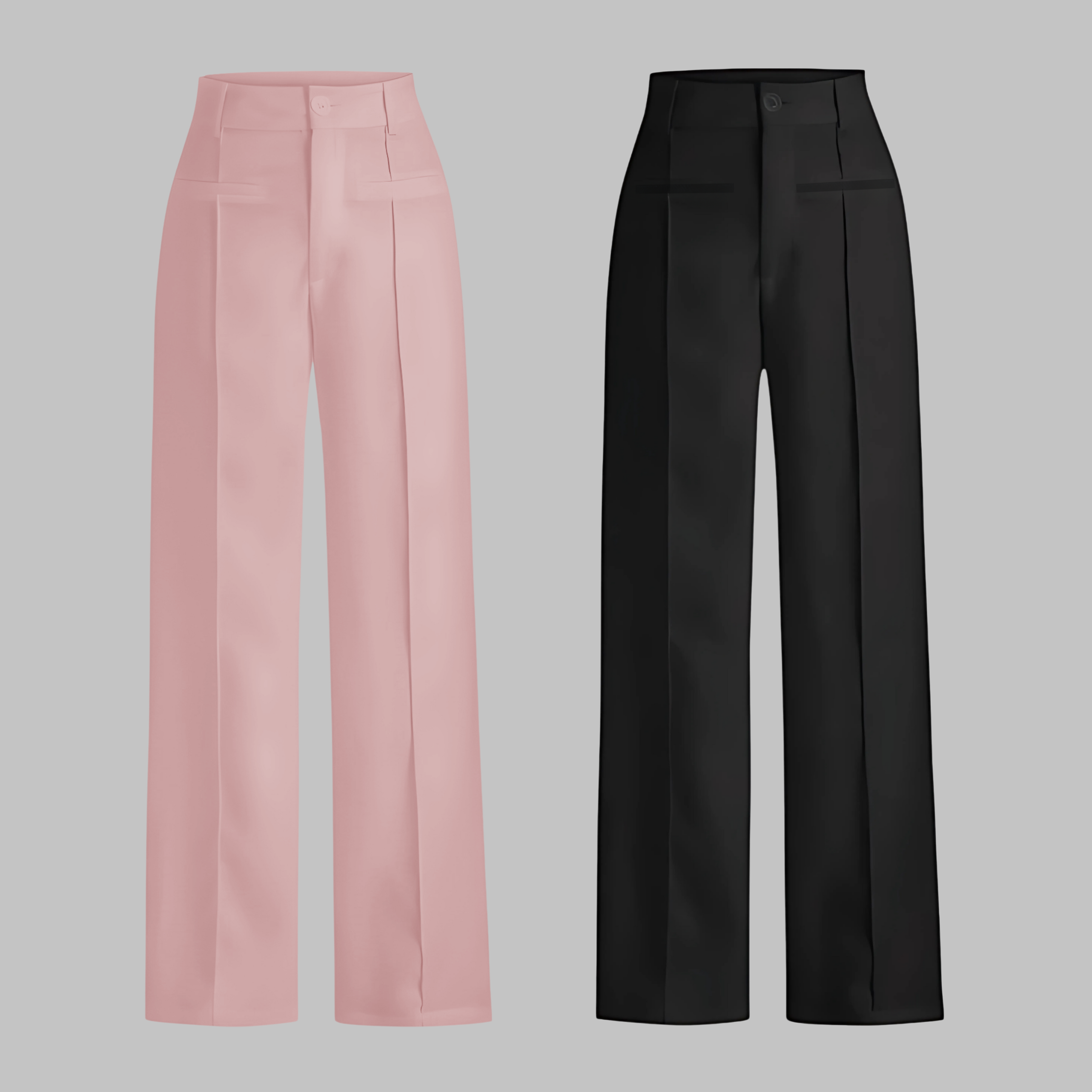Combo – Pink & Black Trousers