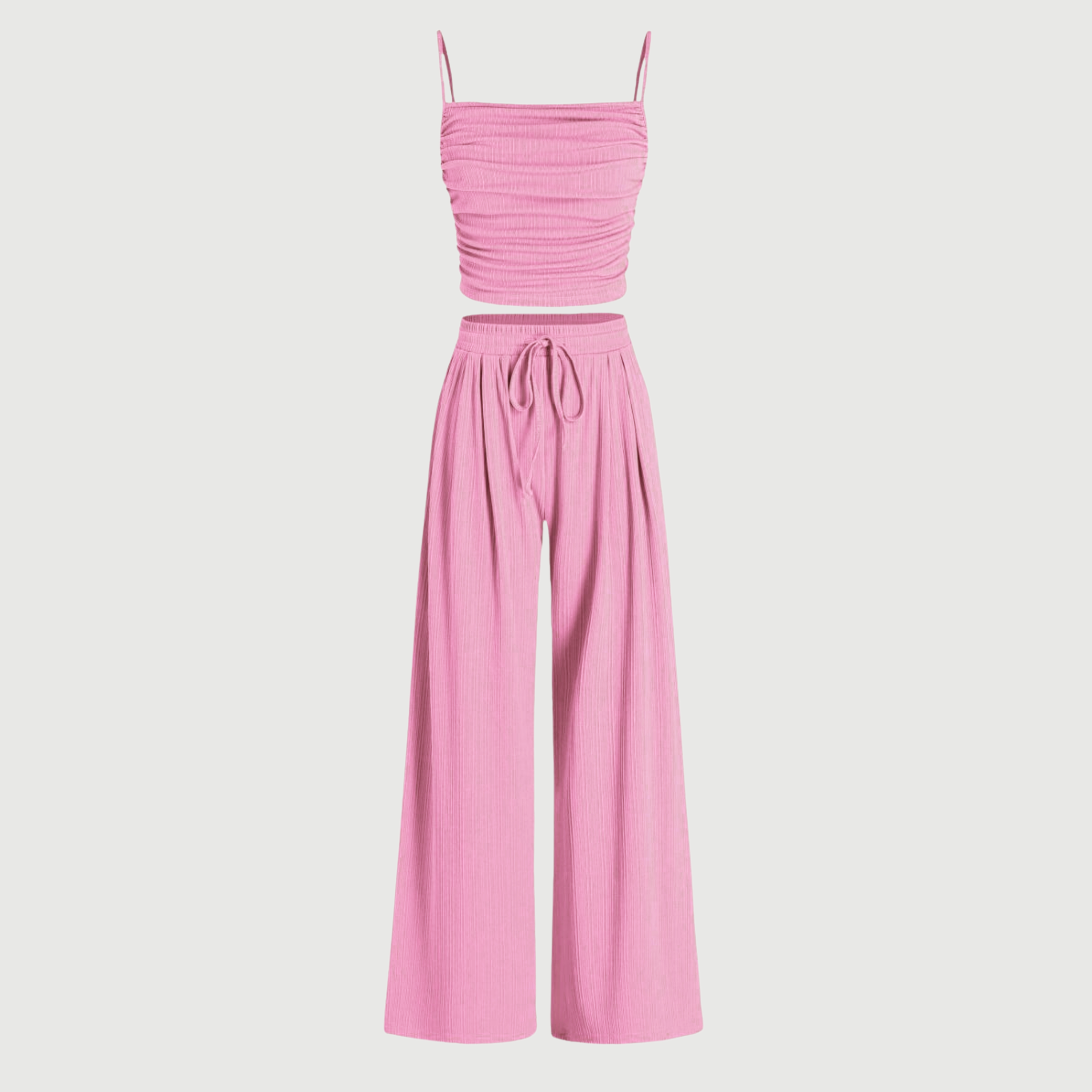 Pink Cami  Co-Ord Set