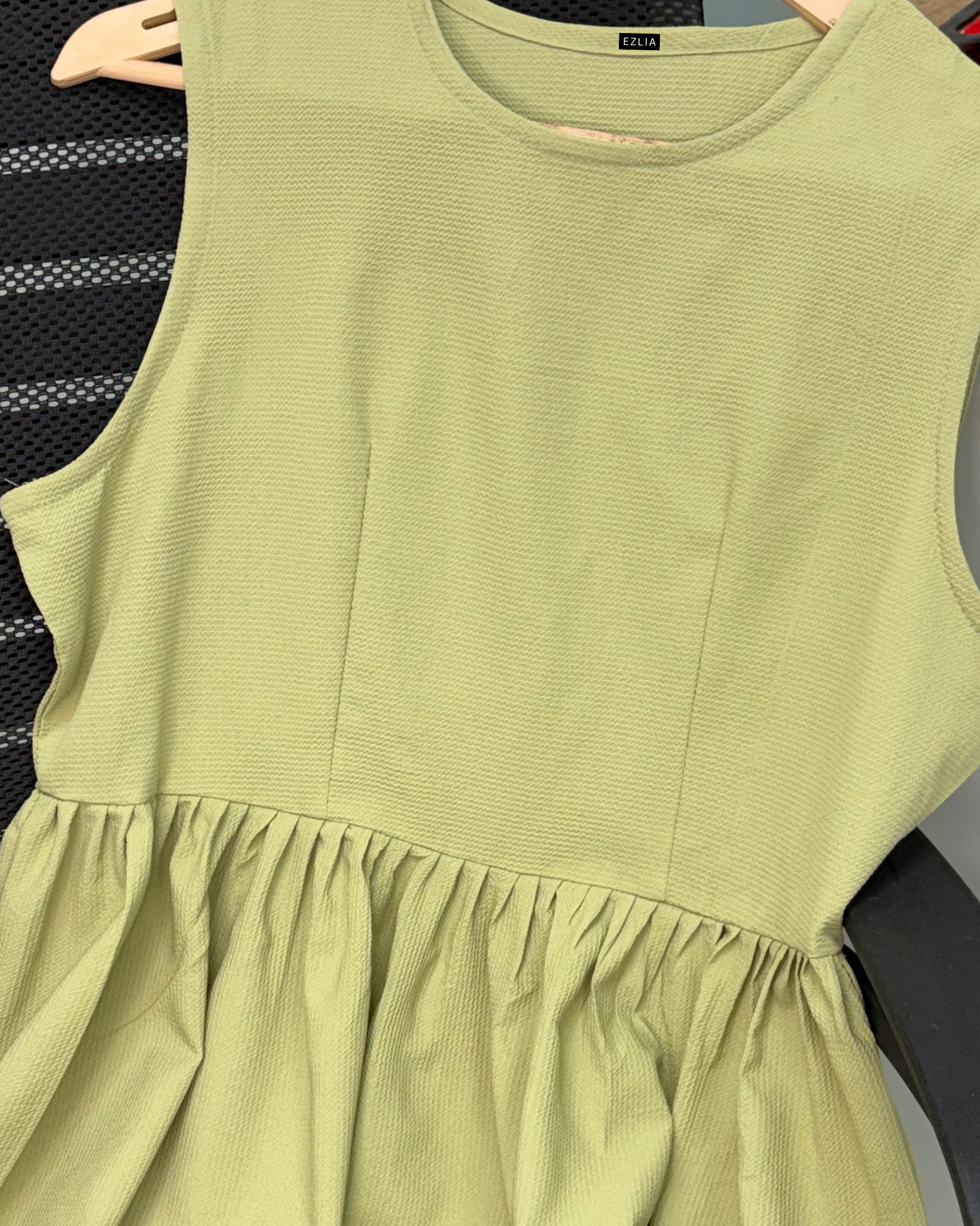 Cute Mint Green Mini Dress for Women