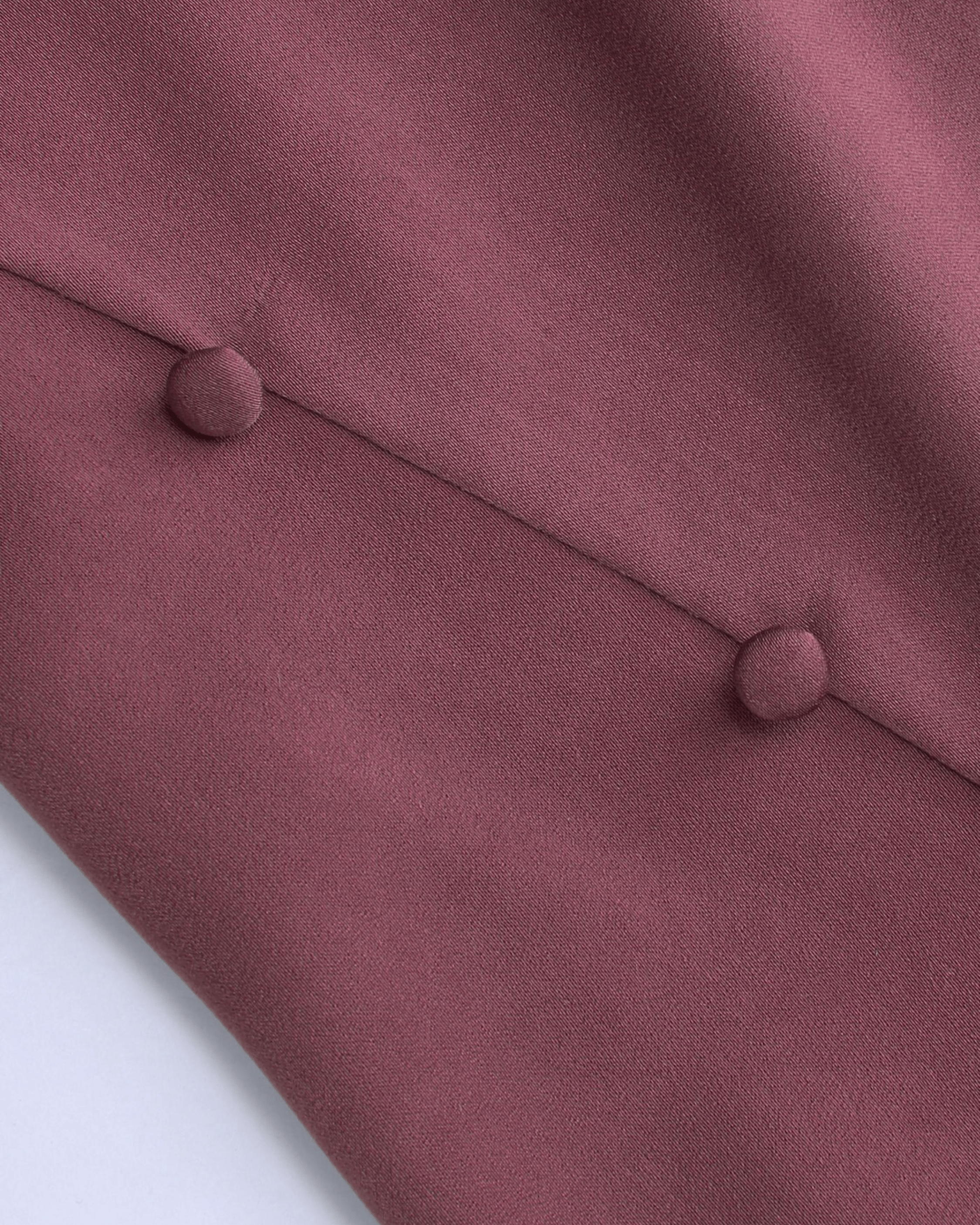 Purple Solid Draped Cowl Neck Midi Dress with Slit Detail