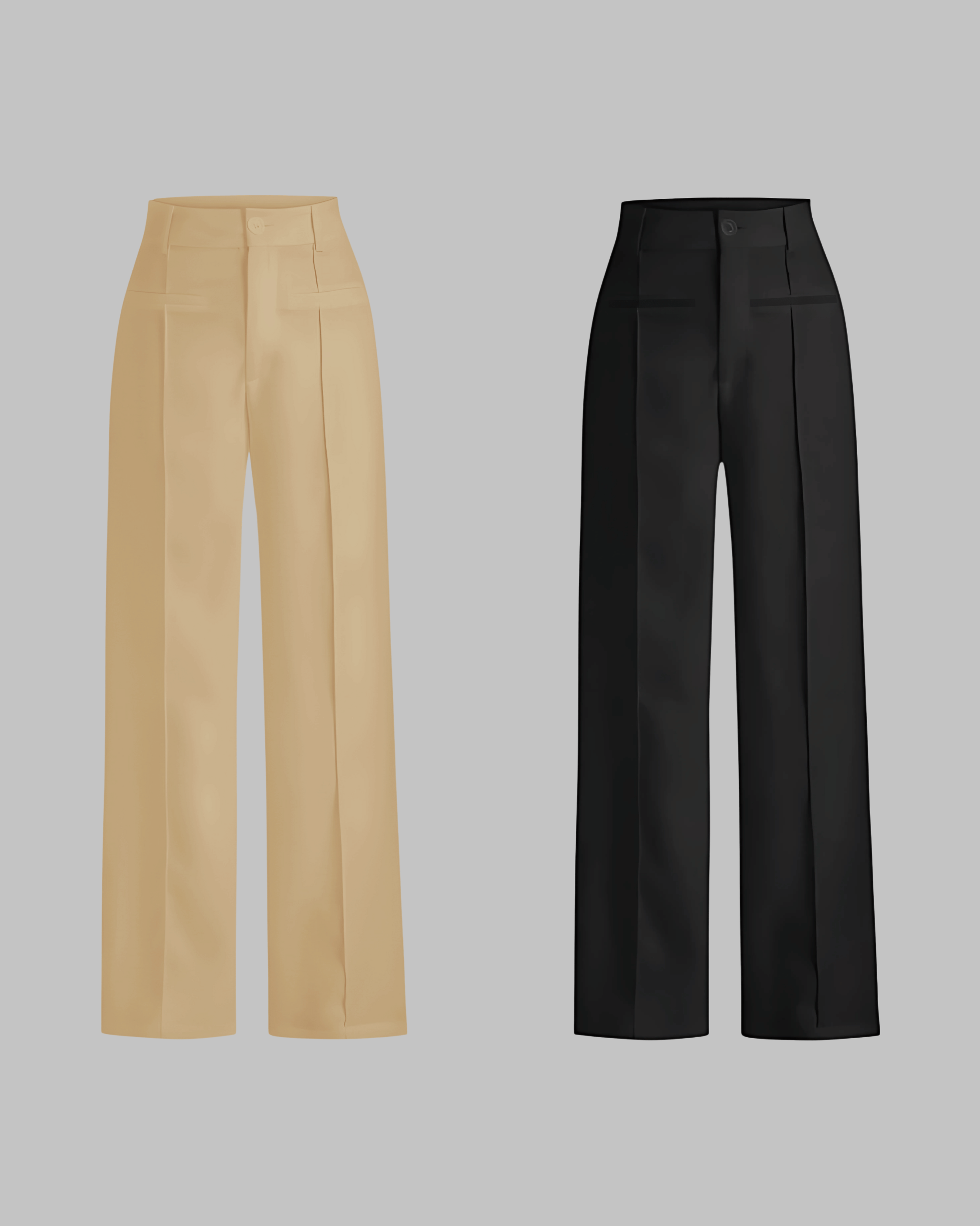 Wide leg trousers women 