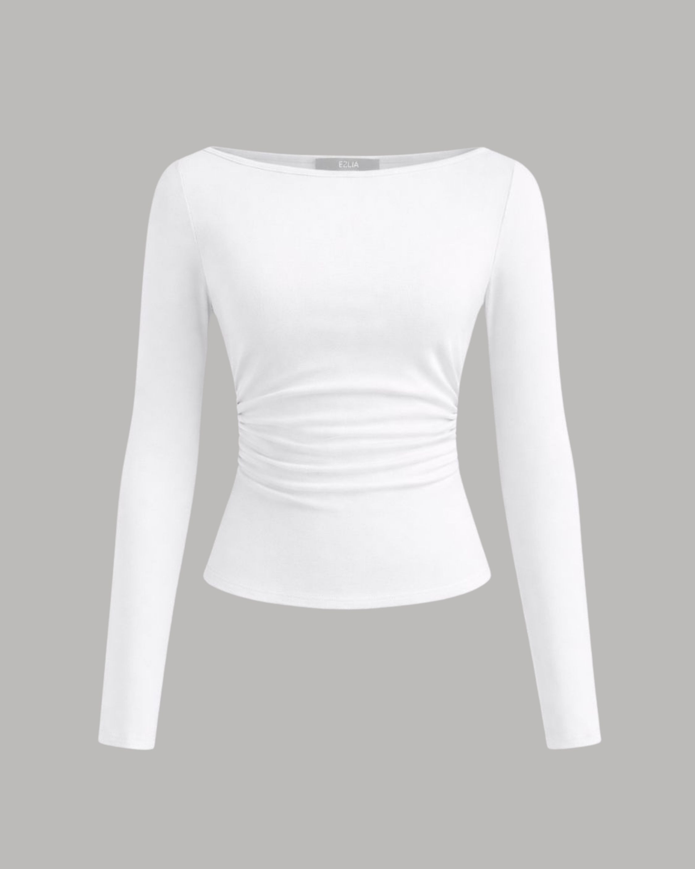 CloudTouch Longline Comfort Tee-White