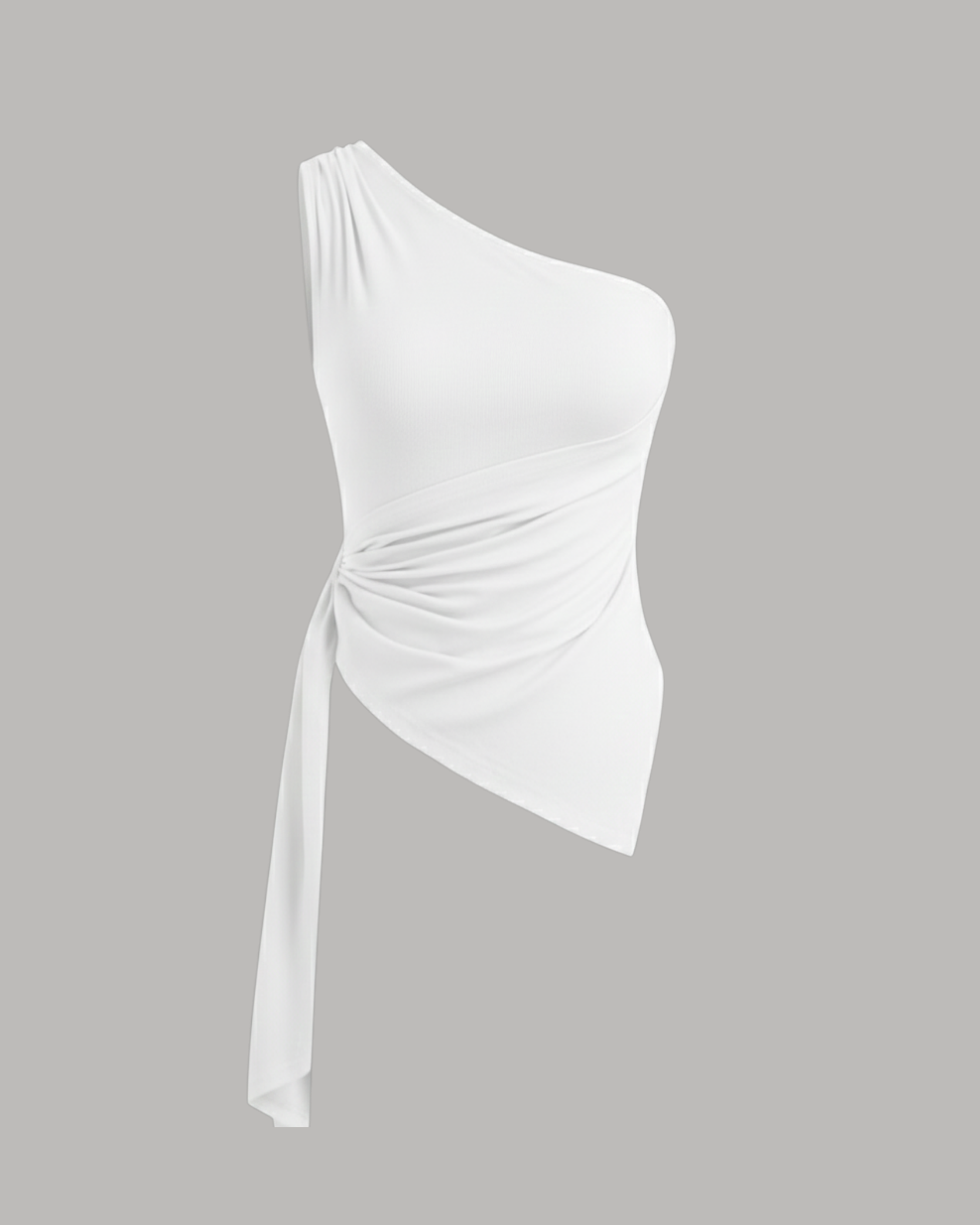 Streamline Sculpt Fit Top-White