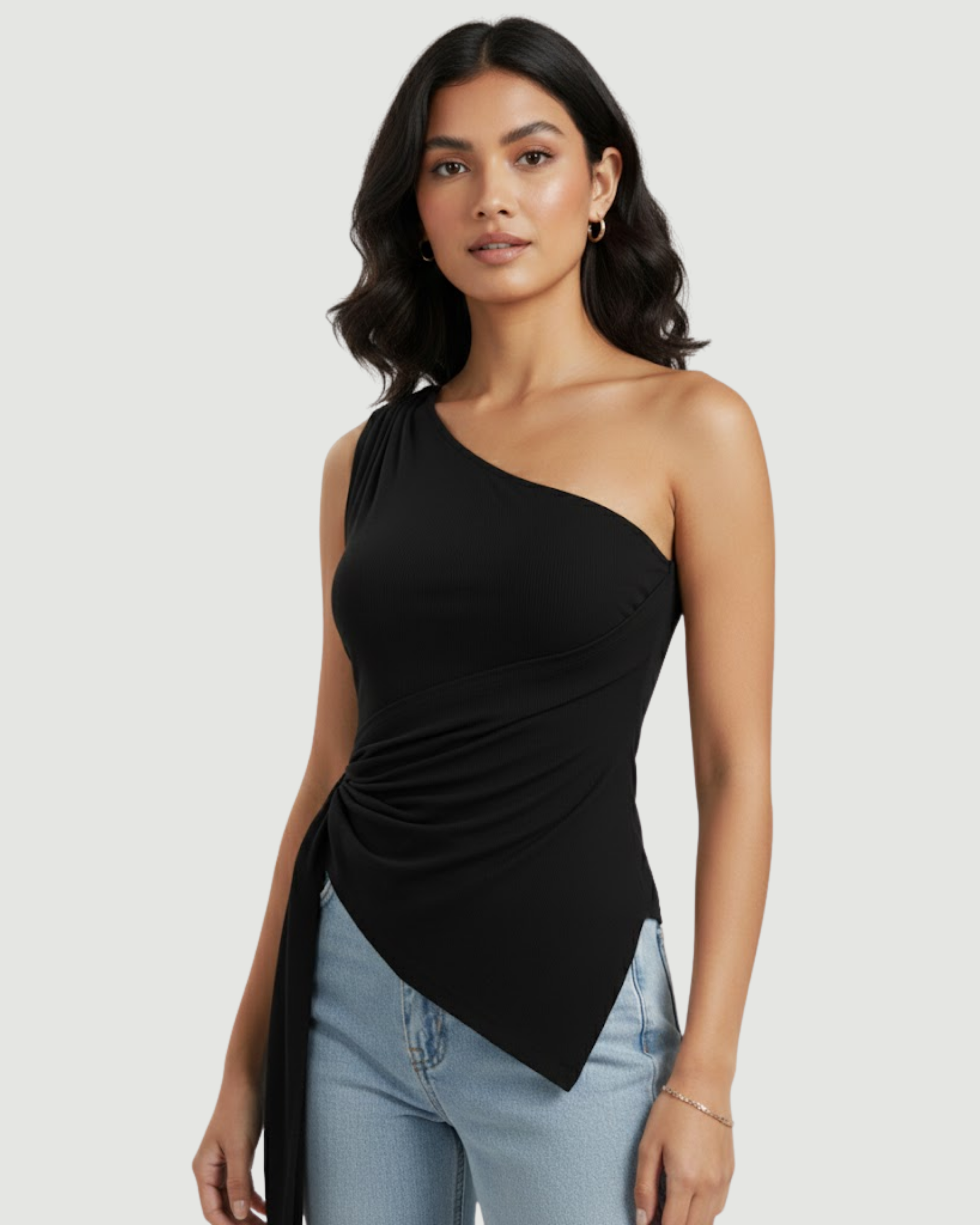 Streamline Sculpt Fit Top-Black