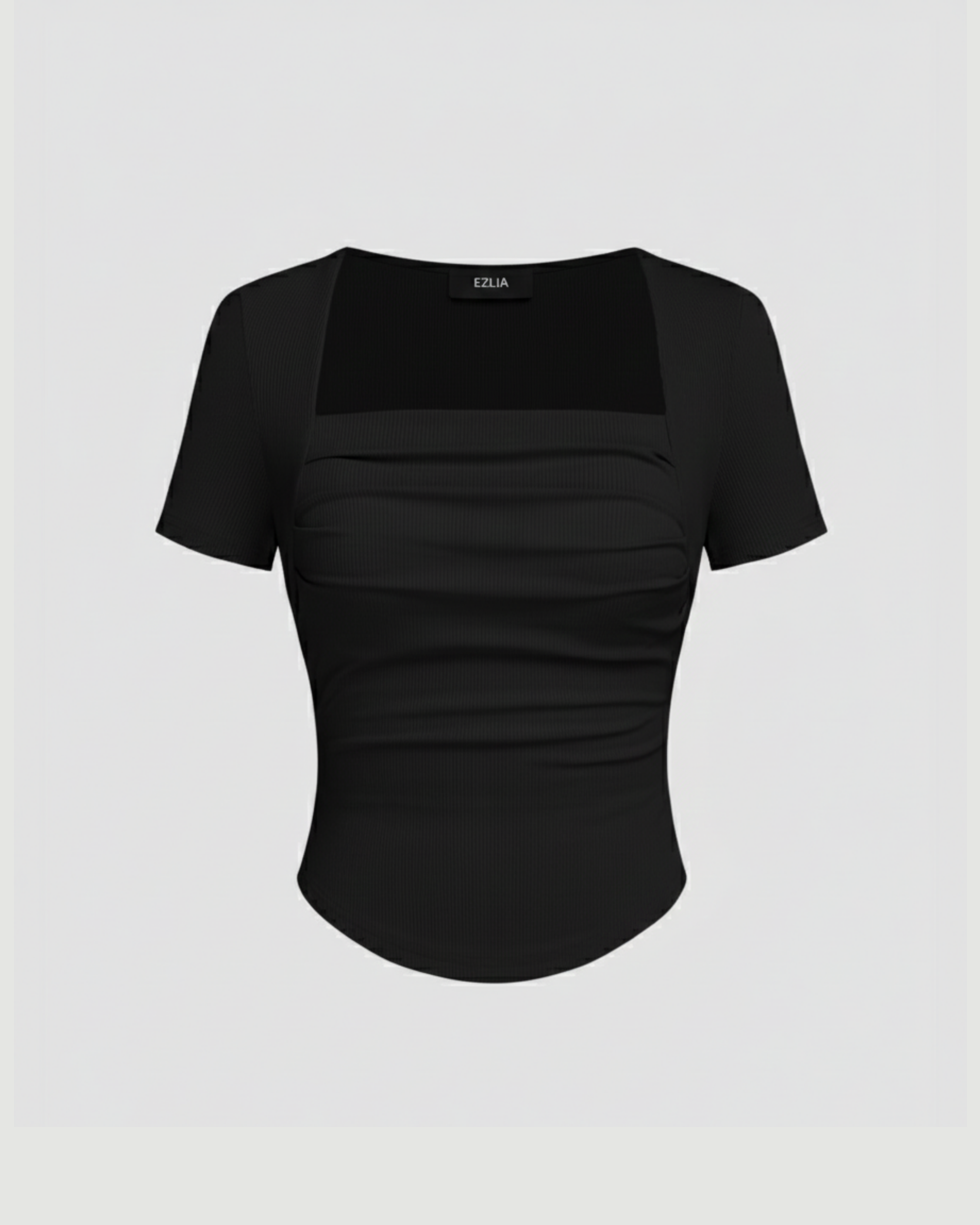 ClassicCut Tailored Tee-Black