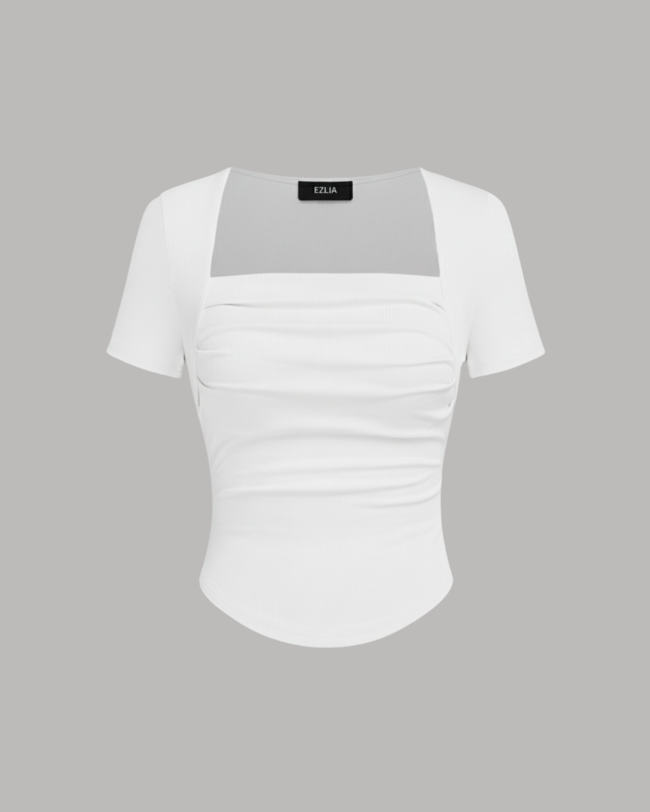 ClassicCut Tailored Tee-White