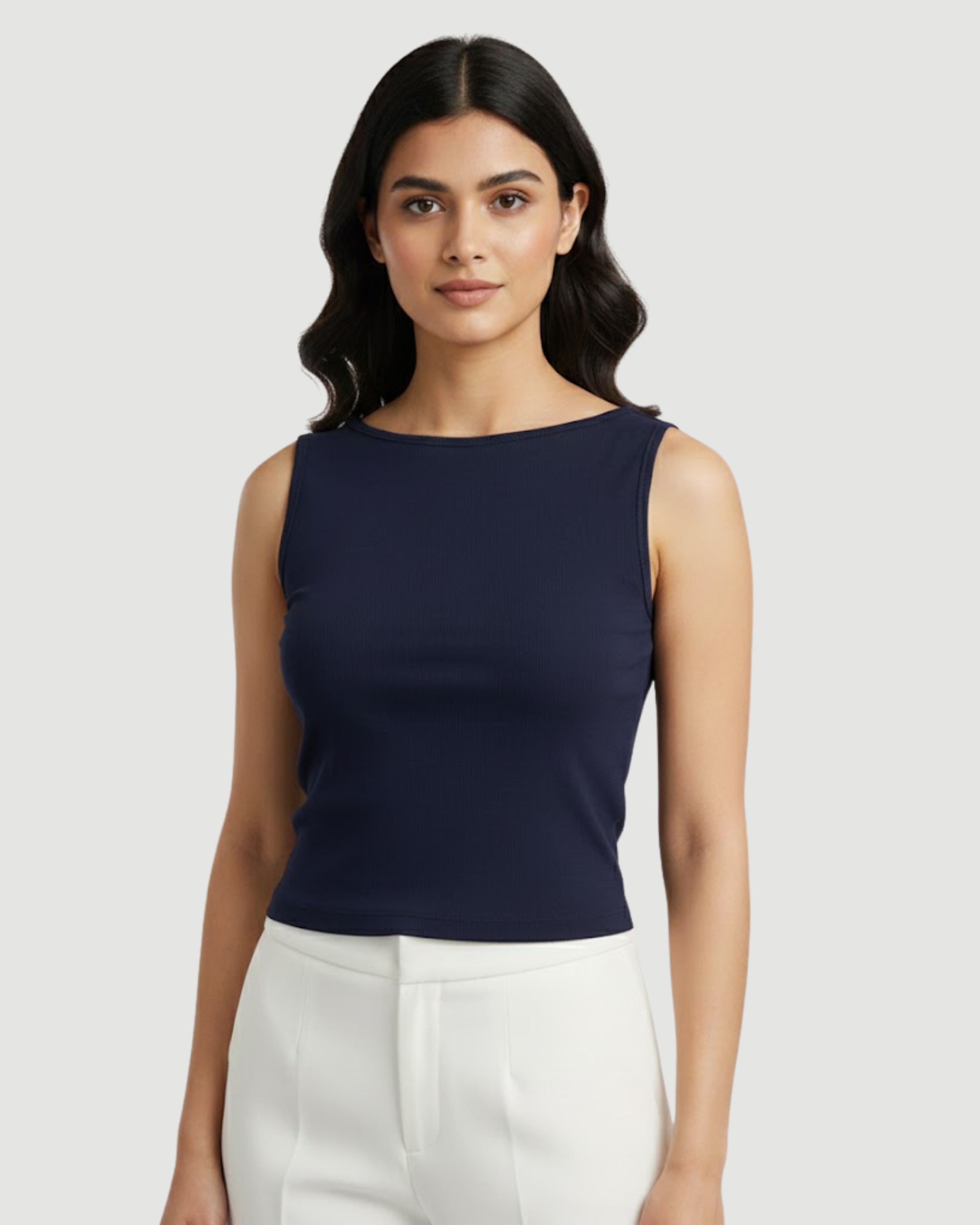 CropEase Everyday Flex Tee - Dark Navy