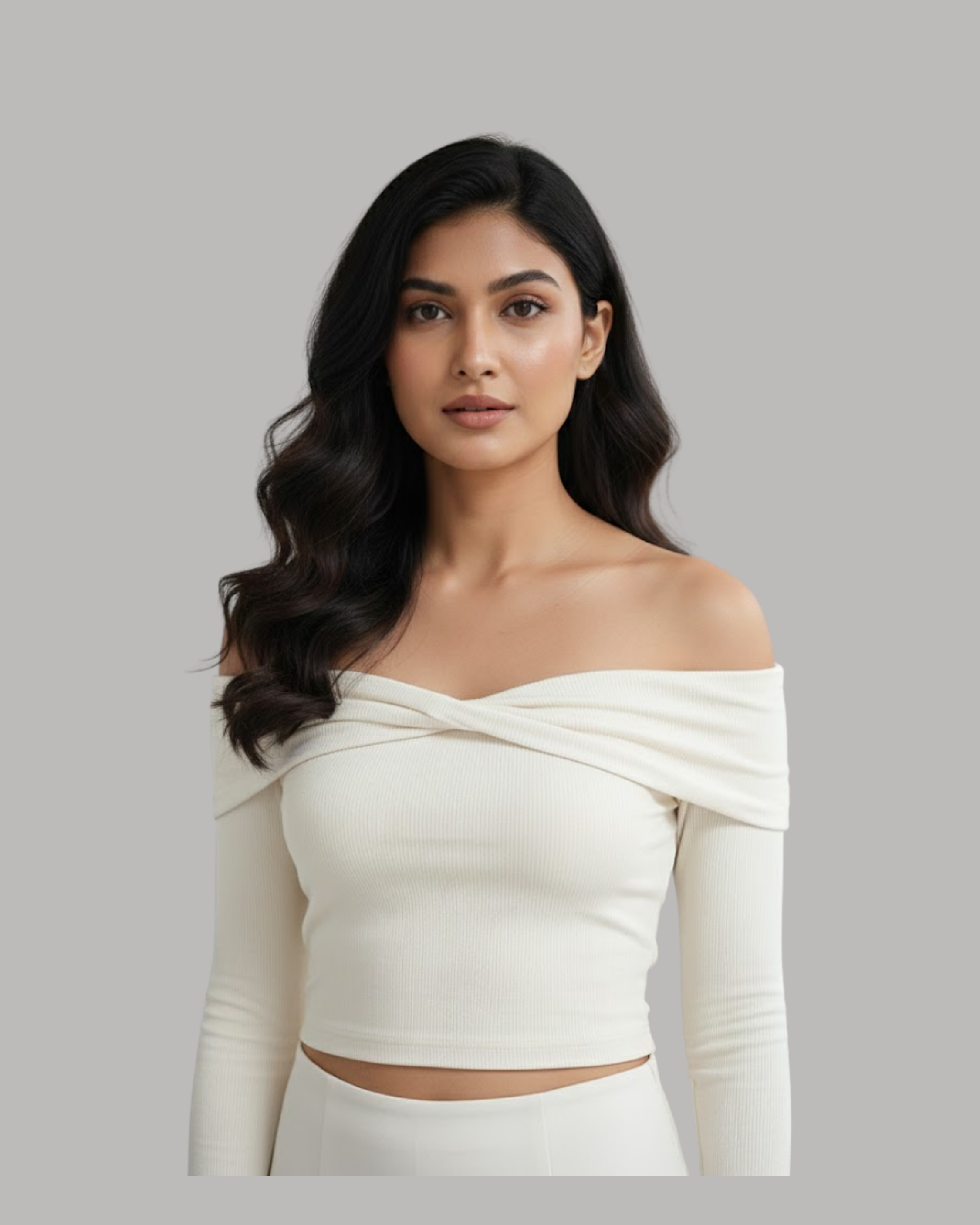 TwistBloom Urban Chic Long Sleeve - Cream