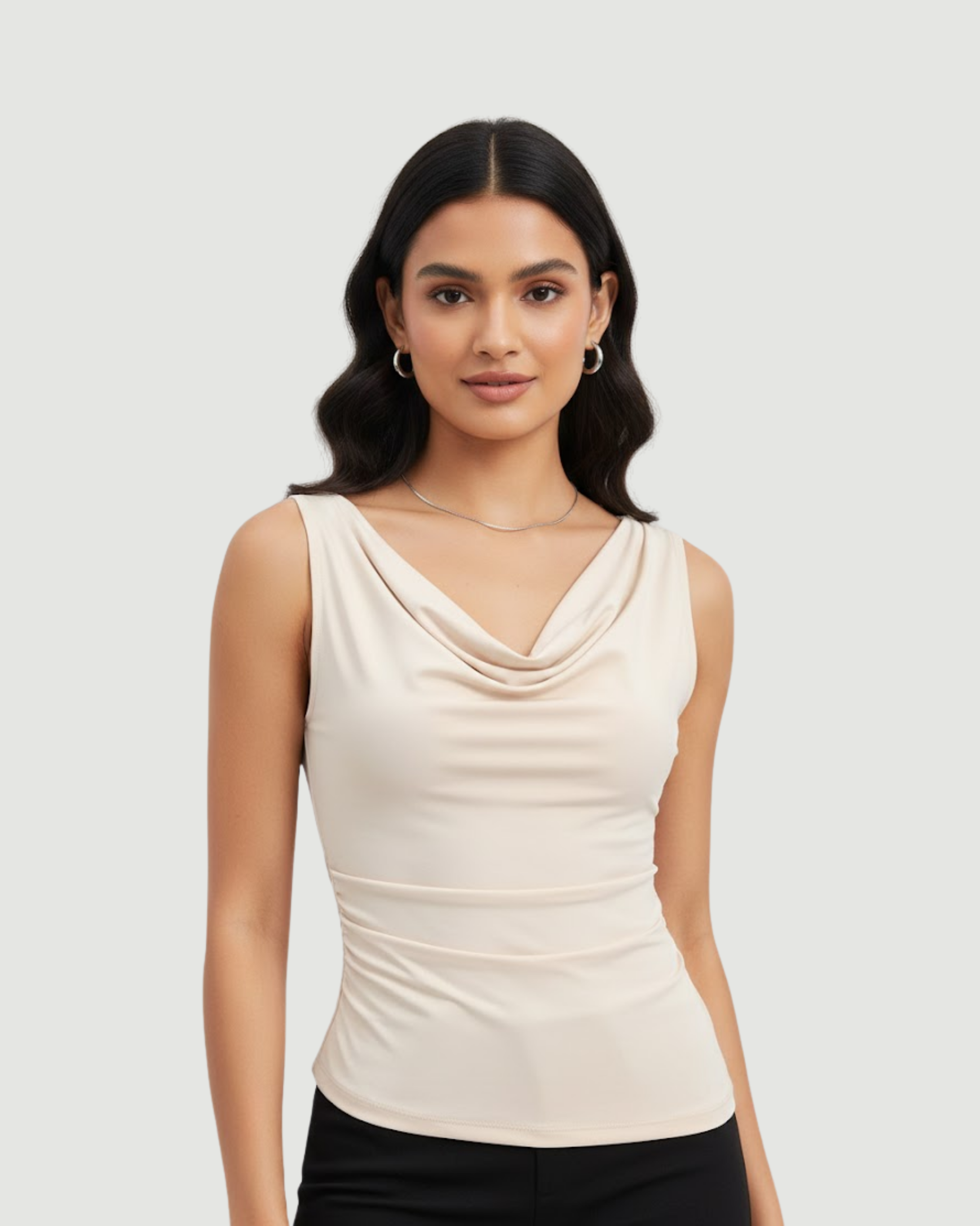 Y2K SoftSculpt Sleeveless Trio - Black & Wine & Cream