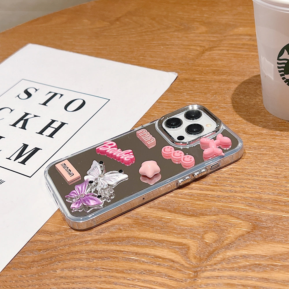 Ezlia 3D Creative Toy Graphic Mirror iPhone 13 Pro Max Case