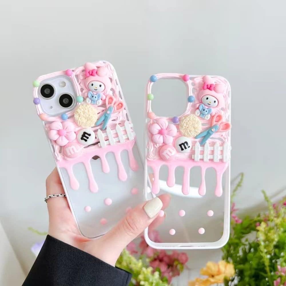 Ezlia Cute Candy Cartoon Tpu Shockproof iPhone 14 Case 