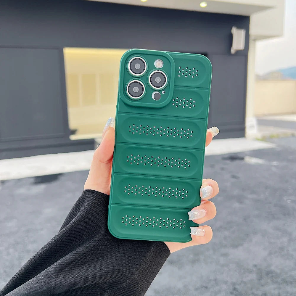 Ezlia TPU (Soft) Heat Dissipation Camera Protection iPhone 14 Case