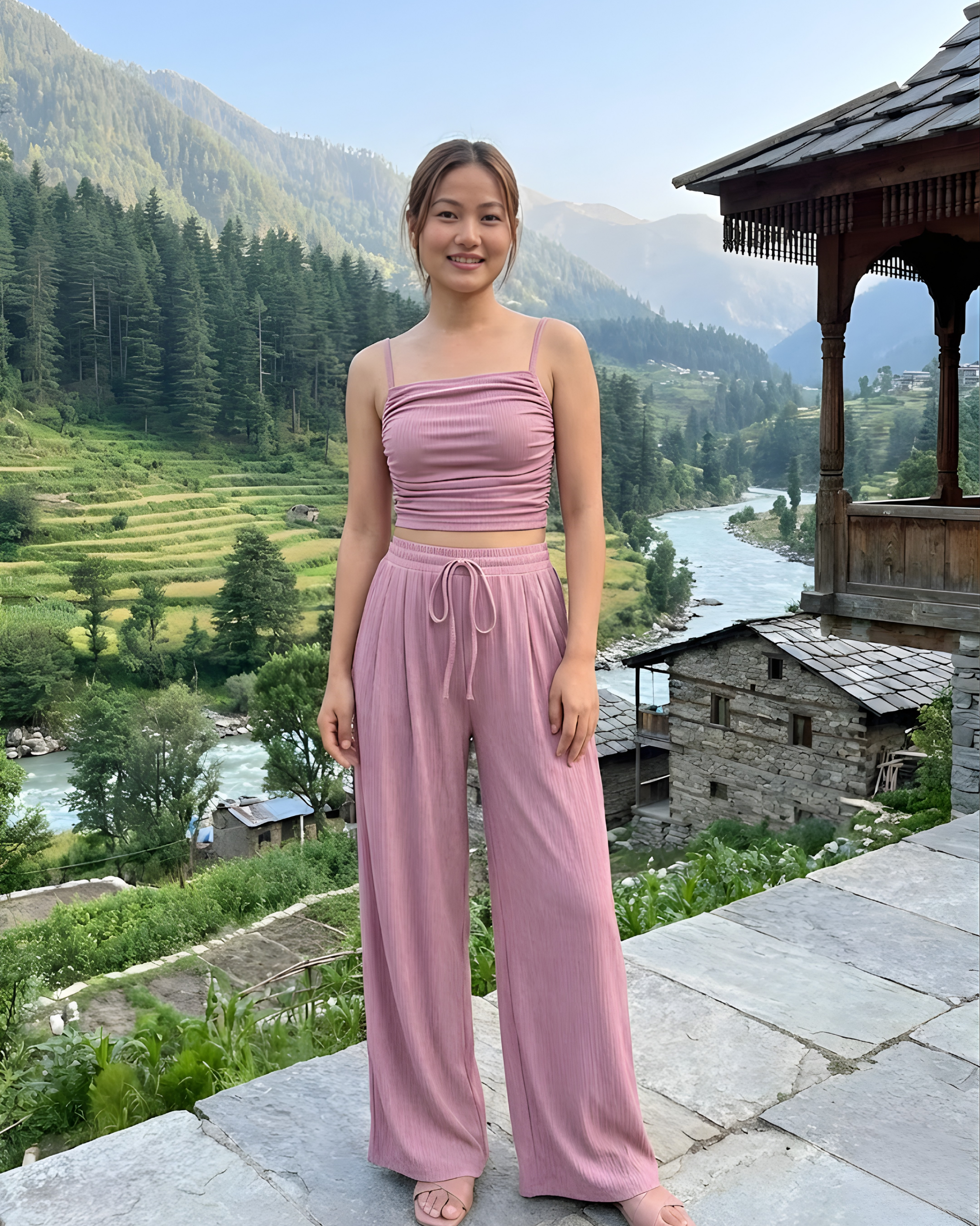 Dusty Pink Co-Ord Set